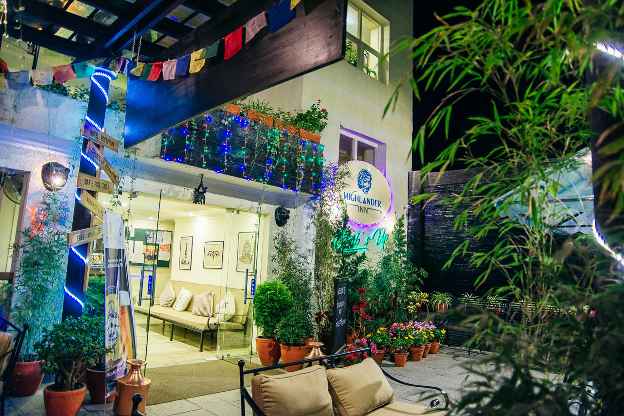 Hotel Highlander, Thamel Kathmandu Buitenkant foto